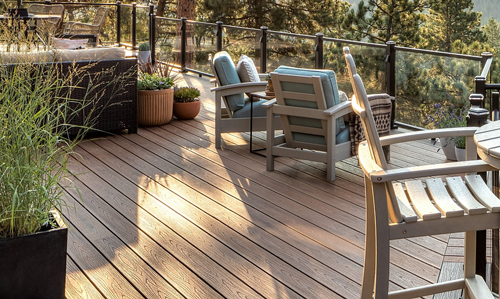 example of Trex decking
