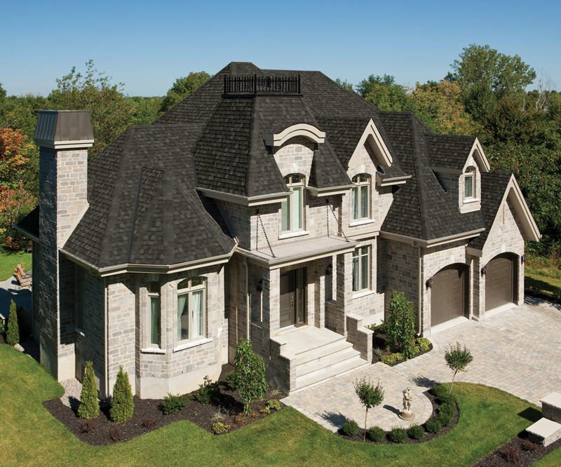 house with IKO roofing