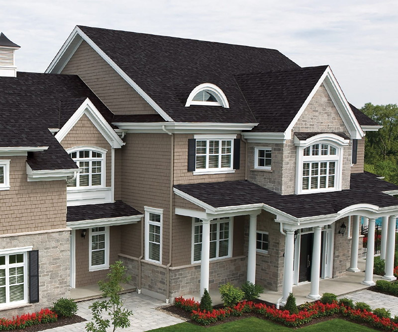 house with IKO roofing