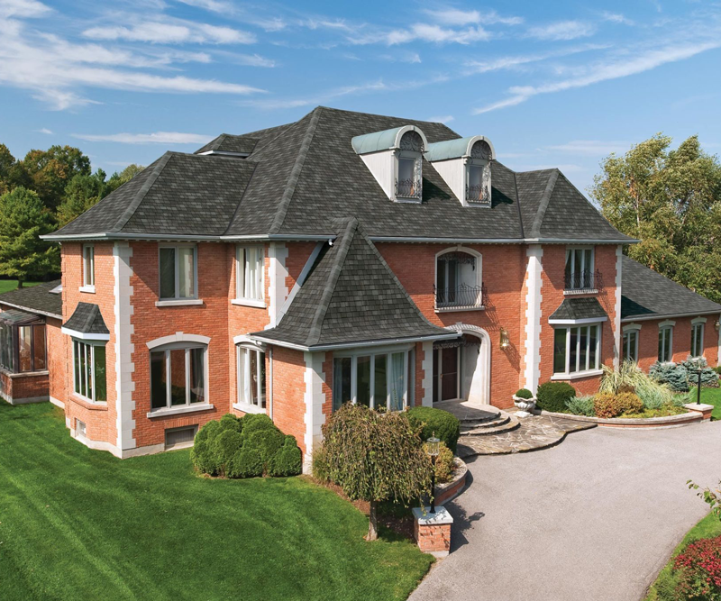 house with IKO roofing