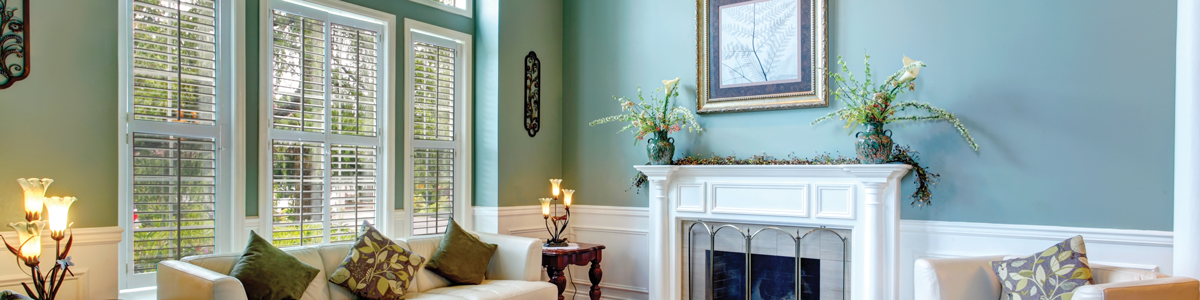 Interior of stylish home