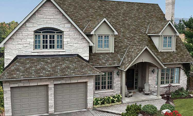 shingled roof