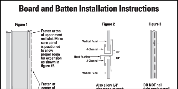 board & batten instructions